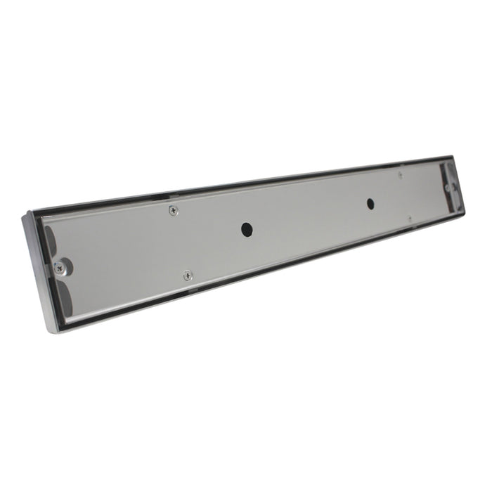 Aquamoon  Tile Insert 24-Inch  Linear Shower Drain, 316 Stainless Steel Rectangle With Hair Strainer