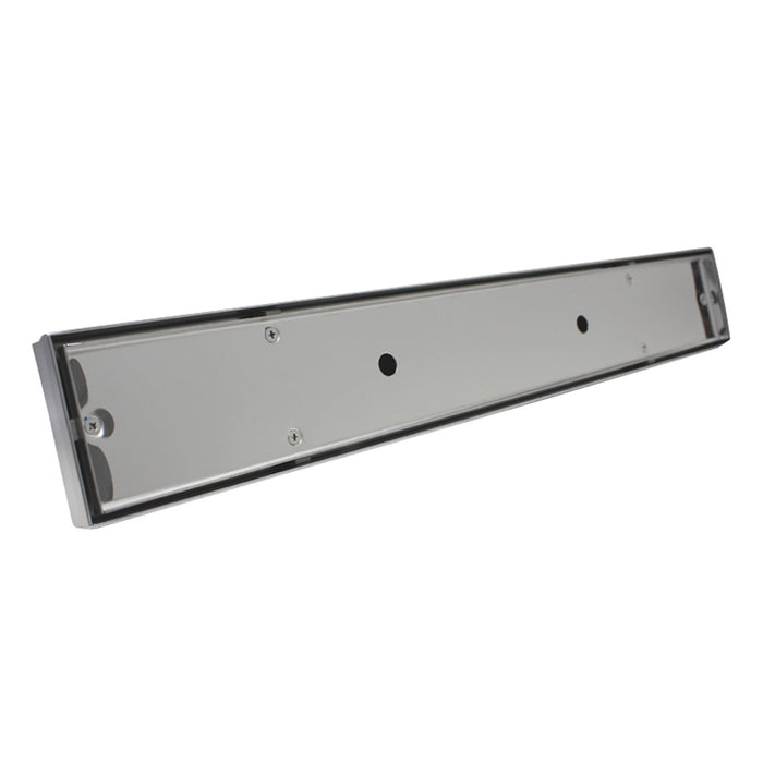 Aquamoon  Tile Insert 32 Inch  Linear Shower Drain, 316 Stainless Steel Rectangle With Hair Strainer