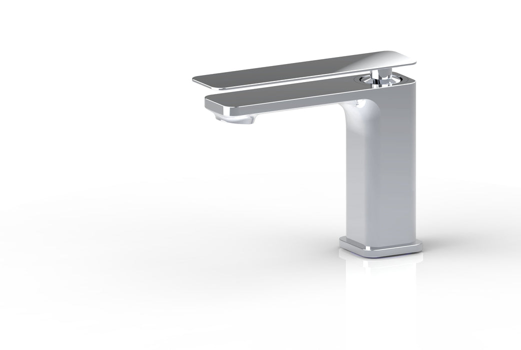 Aquamoon Bali Single Hole Mount Bathroom Vanity Faucet Chrome Finished