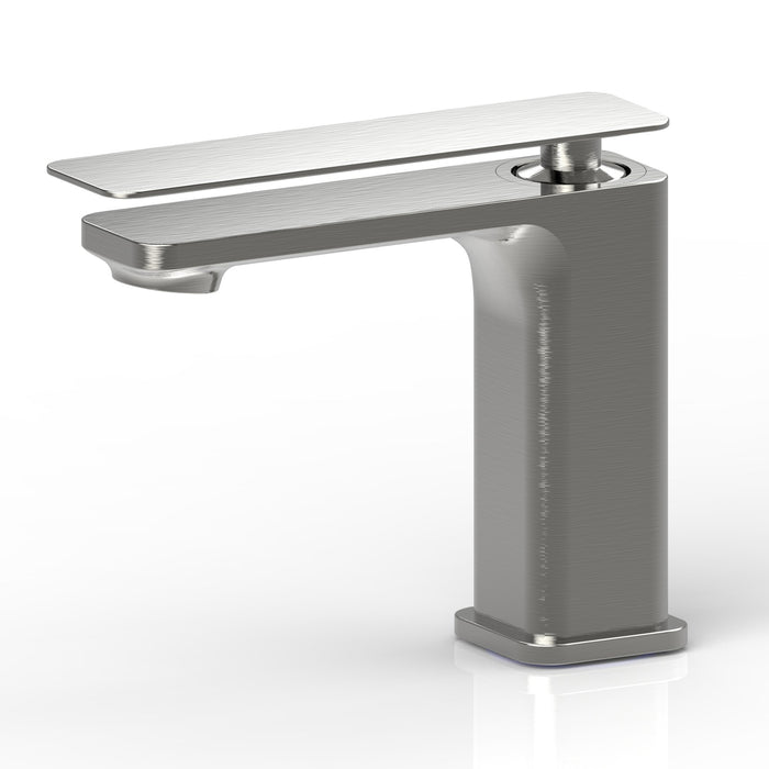 Aquamoon Axo Single Hole Mount Bathroom Vanity Faucet Chrome Finished