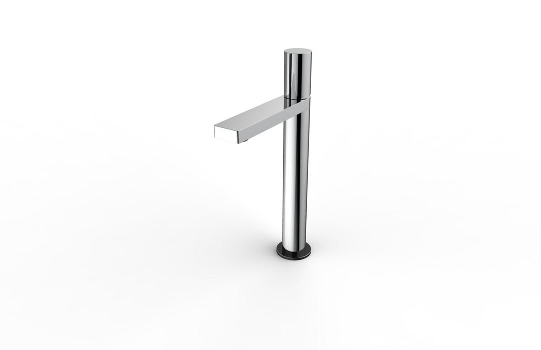 Aquamoon Barcelona Single Hole Vessel Bathroom Vanity Faucet Chrome Finished