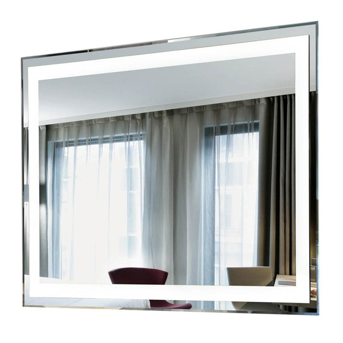 Aquamoon 226801 Led Bathroom Mirror 39" X 27.5" Wall Mounted Side Switch 6000K High Lumen