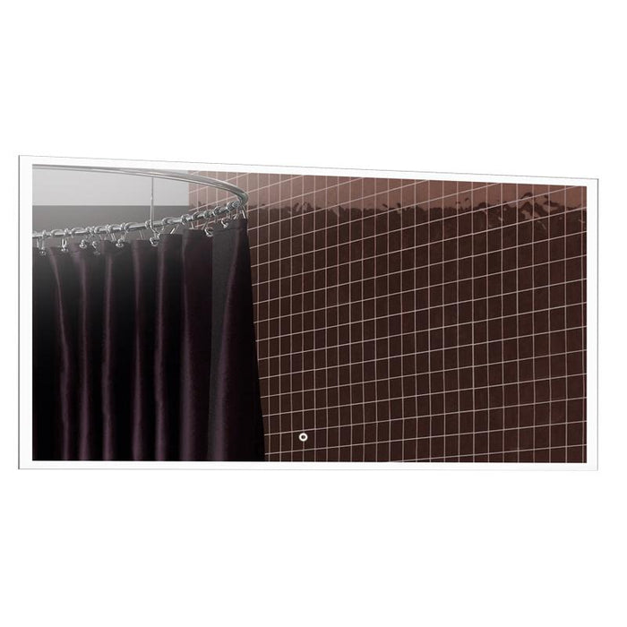 Aquamoon MM239903 Led Bathroom Mirror 48" X 27.5" Wall Mounted Side Switch 6000K High Lumen