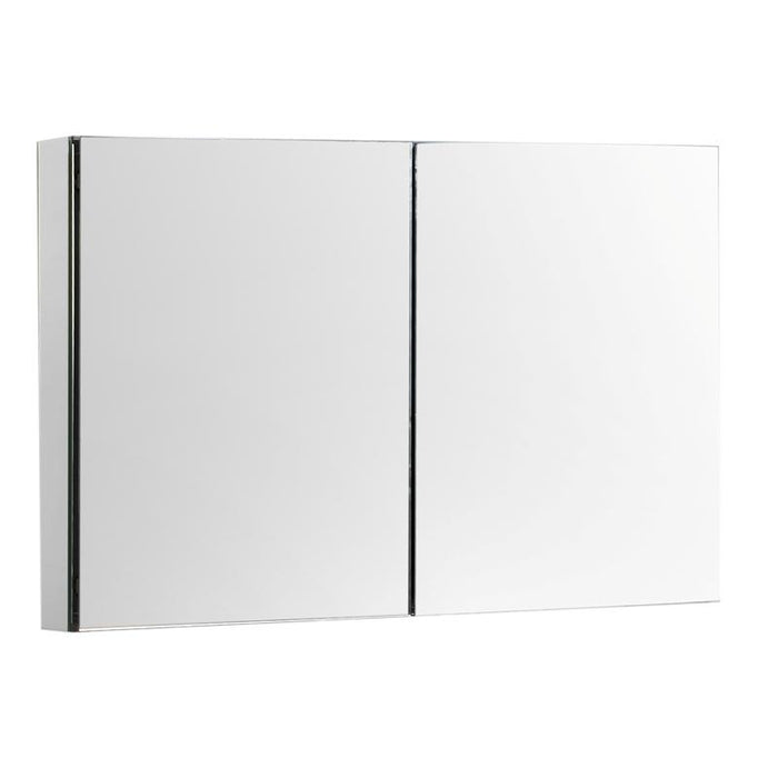 Aquamoon Mm40 Frameless 40" X26" Bathroom Medicine Cabinet Recess Or Wall Mounted Installation