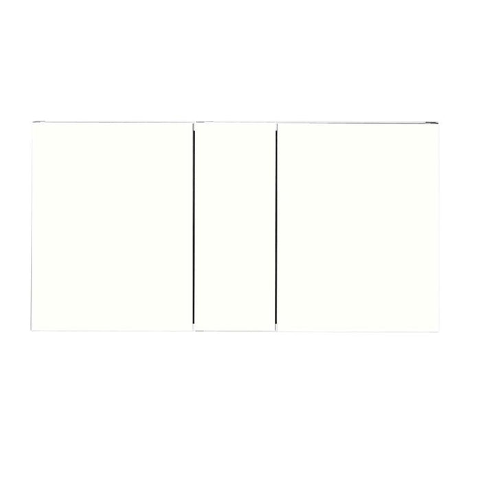 Aquamoon Mm50 Frameless 50" X26" Bathroom Medicine Cabinet Recess Or Wall Mounted Installation