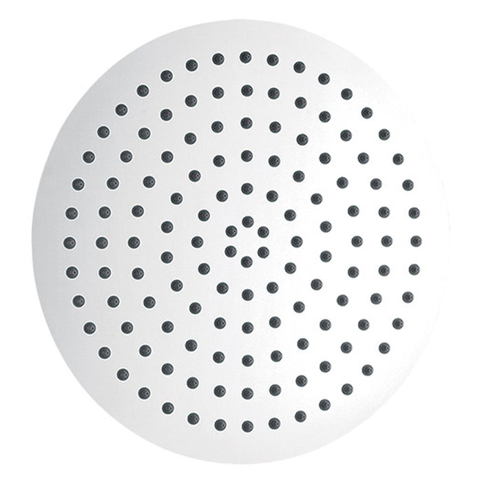 Aquamoon 12"  Brushed Nickel Round Stainless Steel Shower Head Modern Shower Head  12 X 0.5