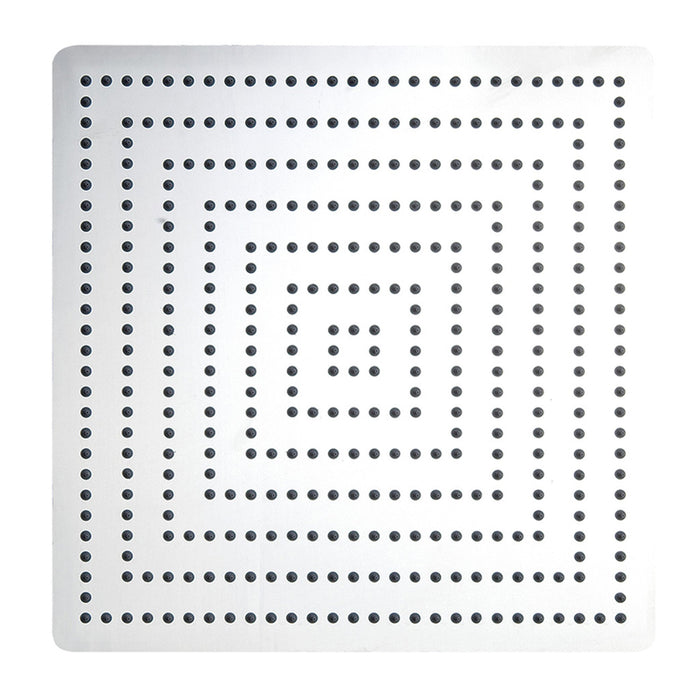 Aquamoon 16"  Chrome Square Stainless Steel Shower Head Modern Shower Head  16 X 0.5