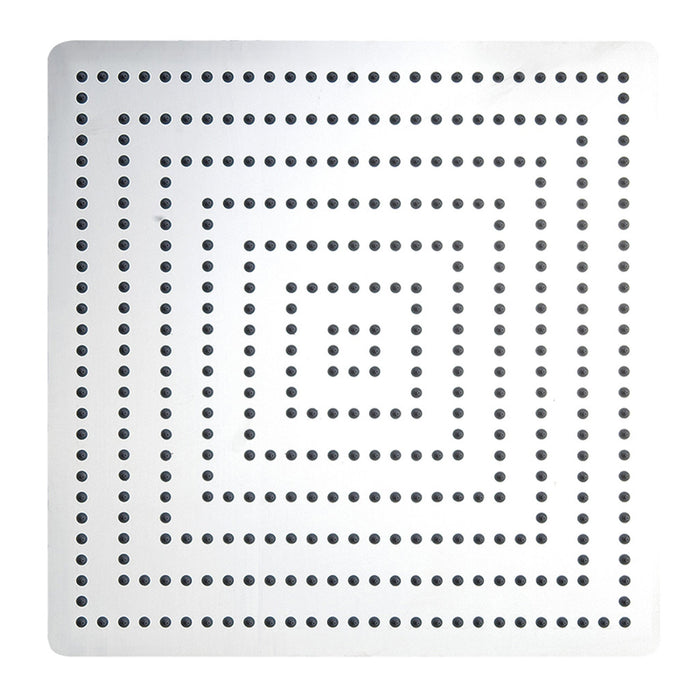 Aquamoon 20"  Square Brushed Nickel Stainless Steel Shower Head Modern Shower Head  20 X 0.5