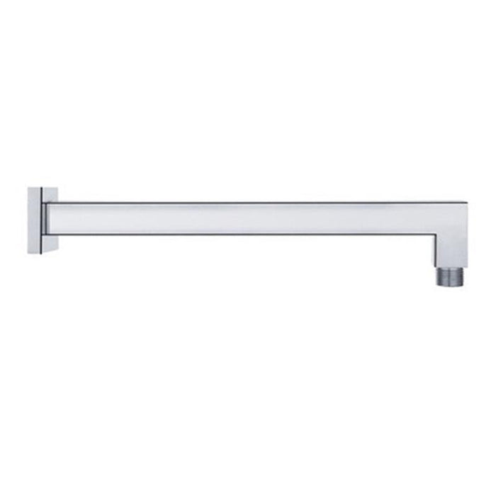Aquamoon 15" Shower Arm Wall Square Brushed Nickel With Flange