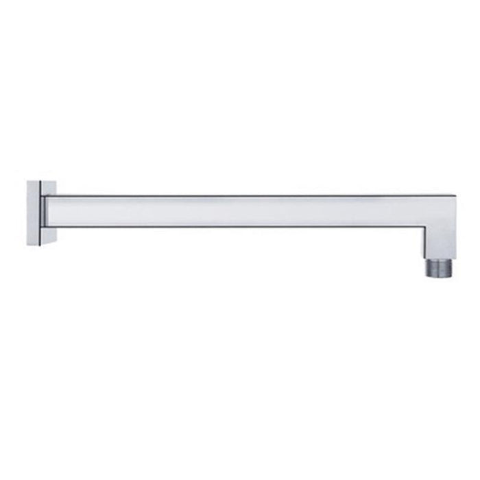 Aquamoon 15" Shower Arm Wall Square Chrome With Flange