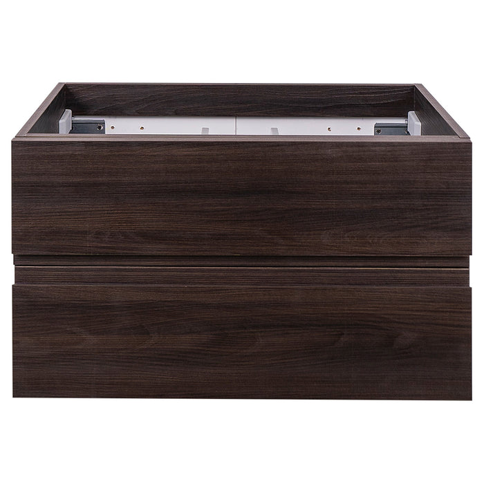 Aquamoon Contessa 31 Wendge Wall Mounted  Modern Cabinet - CABINET ONLY