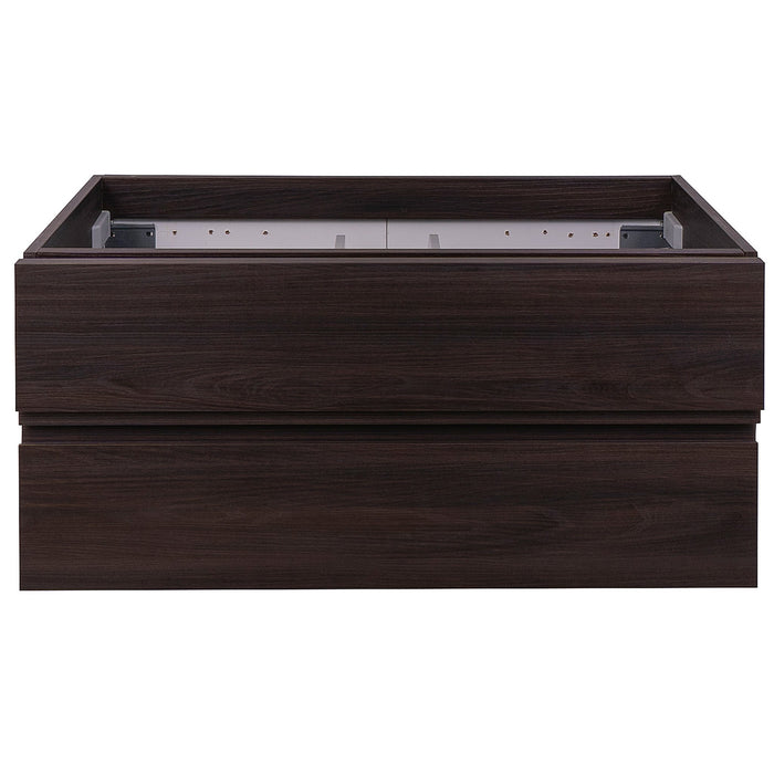 Aquamoon Contessa 39 Wendge Wall Mounted  Modern Cabinet - CABINET ONLY