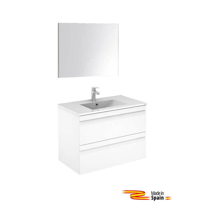 Aquamoon Girona 32 White - CABINET ONLY