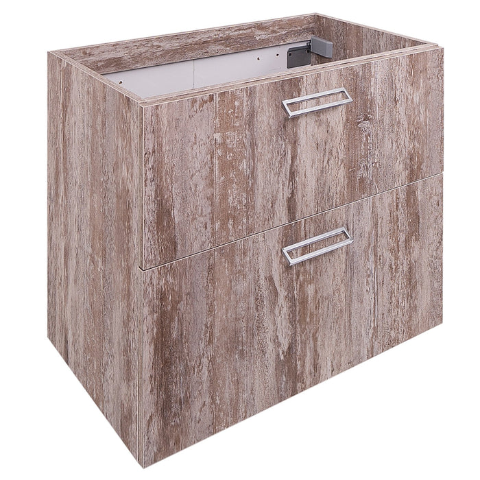 Aquamoon Sunrise 24 Ashwood Wall Mounted  Modern Cabinet - CABINET ONLY