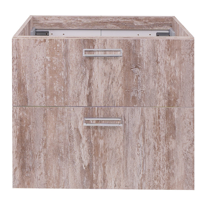 Aquamoon Sunrise 24 Ashwood Wall Mounted  Modern Cabinet - CABINET ONLY