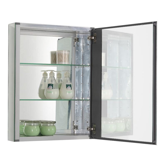 Aquamoon Venice 24 Infinity Sink Grey Brown Wall Mounted Modern Bathroom Vanity Set