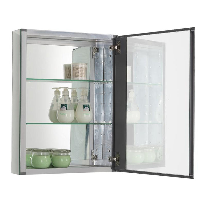 Aquamoon Venice 24 Sink Grey Brown Wall Mounted Modern Bathroom Vanity Set