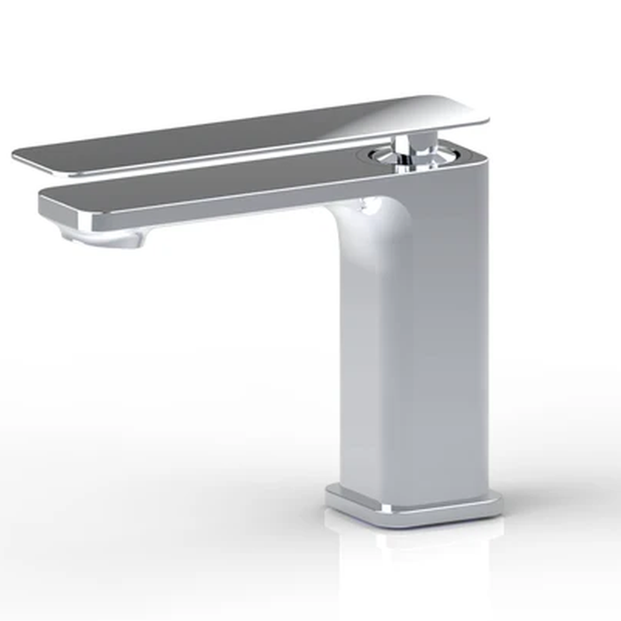 Aquamoon Bali Single Hole Mount Bathroom Vanity Faucet Chrome Finished