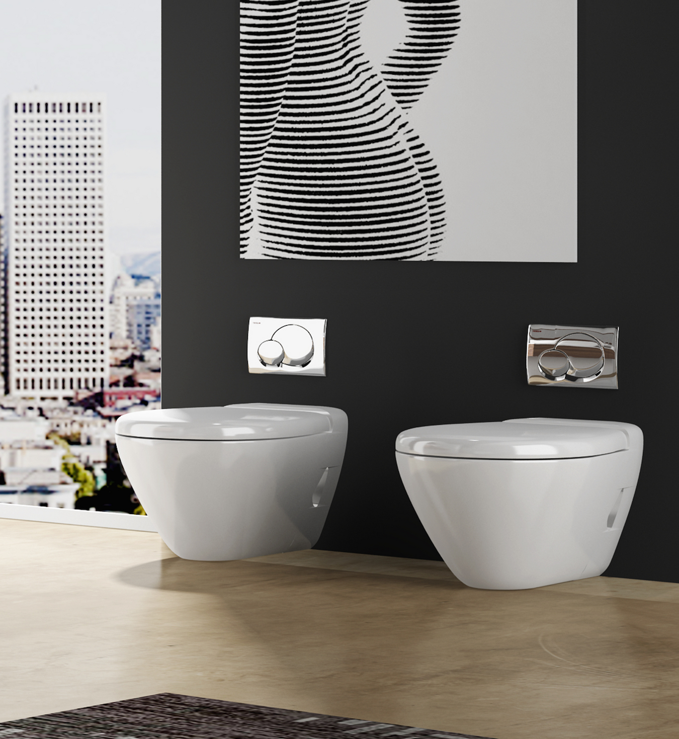 Floating Toilets