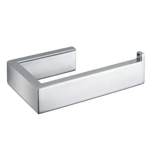 Aquamoon A34 Bathroom Toilet Tissue Paper Roll Holder Wall Mounted One Roll Chrome Finished