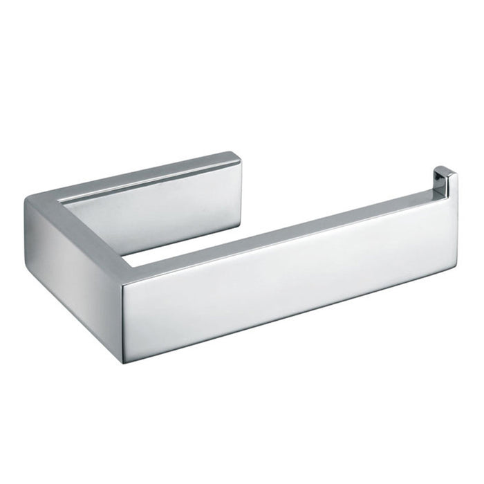 Aquamoon A34 Bathroom Toilet Tissue Paper Roll Holder Wall Mounted One Roll Brushed Nickel Finished