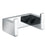 Aquamoon A34 Bathroom Towel Robe Hook Wall Mounted Brushed Nickel  Finished