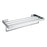 Aquamoon A34 Bathroom Towel Rack 24-Inch Wall Mounted Brushed Nickel Finished