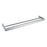Aquamoon A34 Bathroom Dual Towel Bar 24-Inch Wall Mounted Chrome Finished