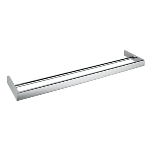 Aquamoon A34 Bathroom Dual Towel Bar 24-Inch Wall Mounted Chrome Finished