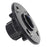 Aquamoon  Black Matte Insert 24-Inch  Linear Shower Drain, 316 Stainless Steel Rectangle With Hair Strainer
