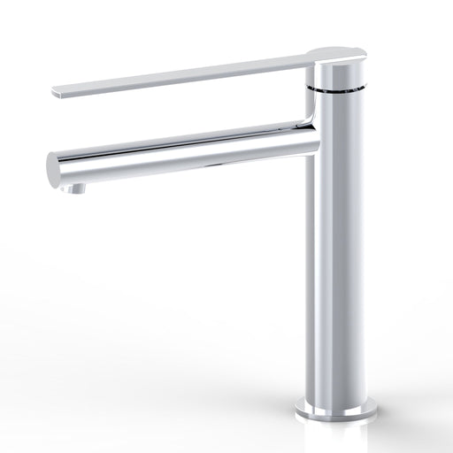 Aquamoon Bali Single Hole Vessel  Bathroom Vanity Faucet Chrome Finished