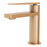 Aquamoon Havana Single Hole Mount Bathroom Vanity Faucet Copper