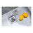 Kitchen Sink  Single Bowl 16 Gauge W32Xd19Xh10