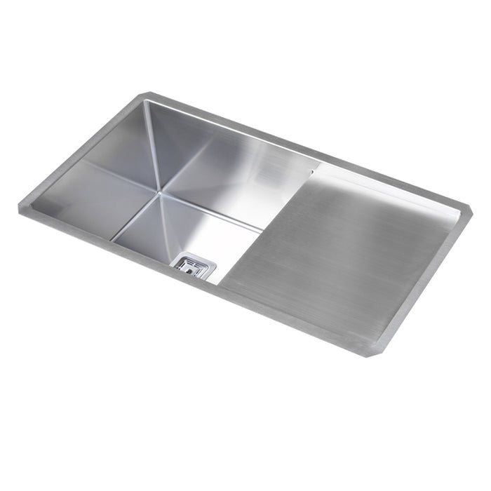 Kitchen Sink Single Bowl 16 Gauge W37.75Xd17.75X9