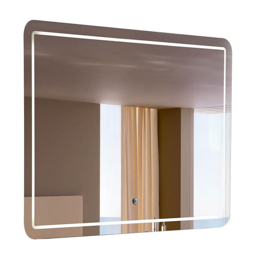 Aquamoon 198901 Led Bathroom Mirror 48" X 27.5" Wall Mounted Side Switch 6000K High Lumen