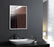 Aquamoon 257501 Led Bathroom Mirror 24" X 31" Wall Mounted Side Switch 6000K High Lumen With Anti-Fog