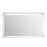 Aquamoon Mm3Lt1000 Led Bathroom Mirror 39" X 24" Wall Mounted Side Switch 6000K High Lumen