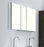 Aquamoon Mm50 Frameless 50" X26" Bathroom Medicine Cabinet Recess Or Wall Mounted Installation