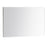Aquamoon Mp4731 Frameless Rectangular Mirror Wall Mounted 47X 31