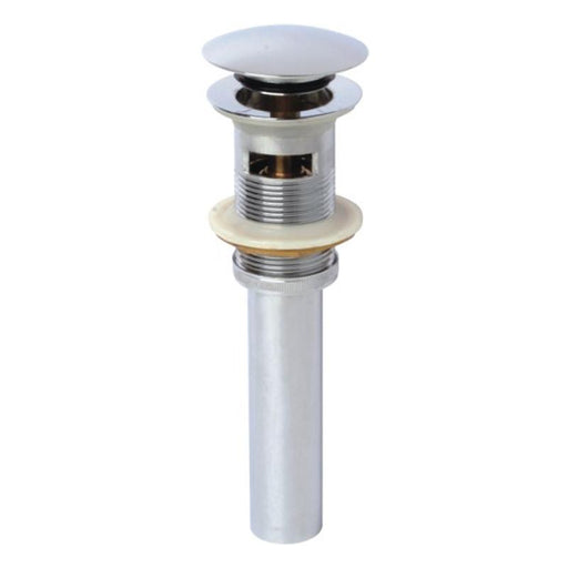 Aquamoon Bathroom Faucet Vessel Vanity Sink Round Pop Up Drain Stopper With Overflow, Chrome Finished Pp0201