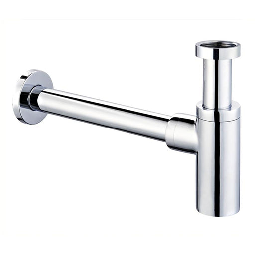 Brass  Contemporary Round P-Trap  Basin Sink Waste Trap Drain Kit , Brushed Nickel Finished