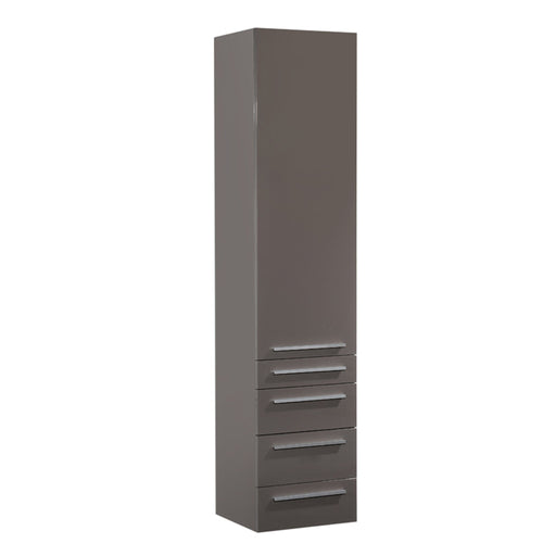 Vance Side Cabinet Grey Brown