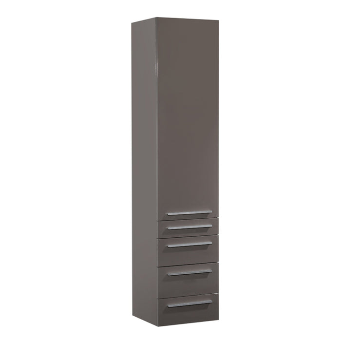 Vance Side Cabinet Grey Brown