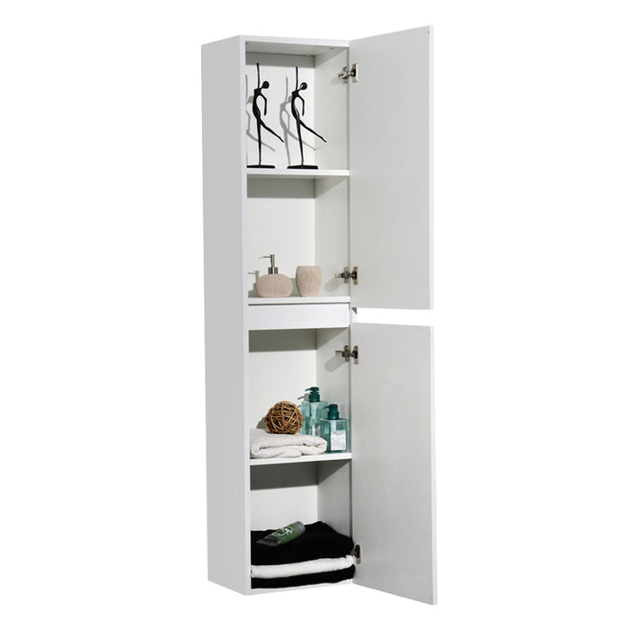 Vigo Side Cabinet White