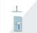 Aquamoon Bali Chrome  Bathroom Modern Rain Mixer Shower Combo Set Ceiling Arm Mounted + Rainfall Shower Head 8" + Rough In + Trim Included Setbali20811