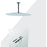 Aquamoon BARCELONA Brush Nickel  Bathroom Modern Rain Mixer Shower Combo Set Ceiling Arm Mounted + Rainfall Shower Head 12" + Rough in + Trim Incluided SETBAR21211
