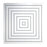 Aquamoon 16"  Chrome Square Stainless Steel Shower Head Modern Shower Head  16 X 0.5