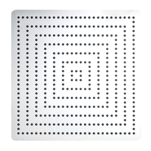 Aquamoon 16"  Chrome Square Stainless Steel Shower Head Modern Shower Head  16 X 0.5