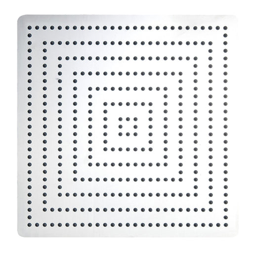 Aquamoon 20"  Square Brushed Nickel Stainless Steel Shower Head Modern Shower Head  20 X 0.5