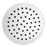 Aquamoon 8"  Brushed Nickel Round Stainless Steel Shower Head Modern Shower Head  8 X 0.5